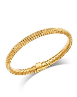 Bloomingdale's Fine Jewelry Tubogas Link Bracelet in 14K Yellow Gold