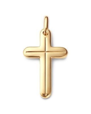 Bloomingdale's Fine Collection Cross Pendant in 14K Yellow Gold