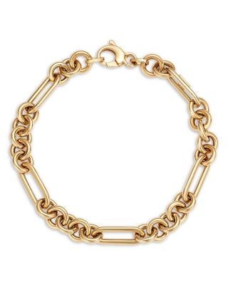 Bloomingdale's Fine Collection Blm Gold Metropolitan Link Chain Bracelet in 14K Yellow Gold