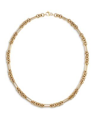 Bloomingdale's Fine Collection Blm Gold Metropolitan Link Chain Necklace in 14K Yellow Gold, 18