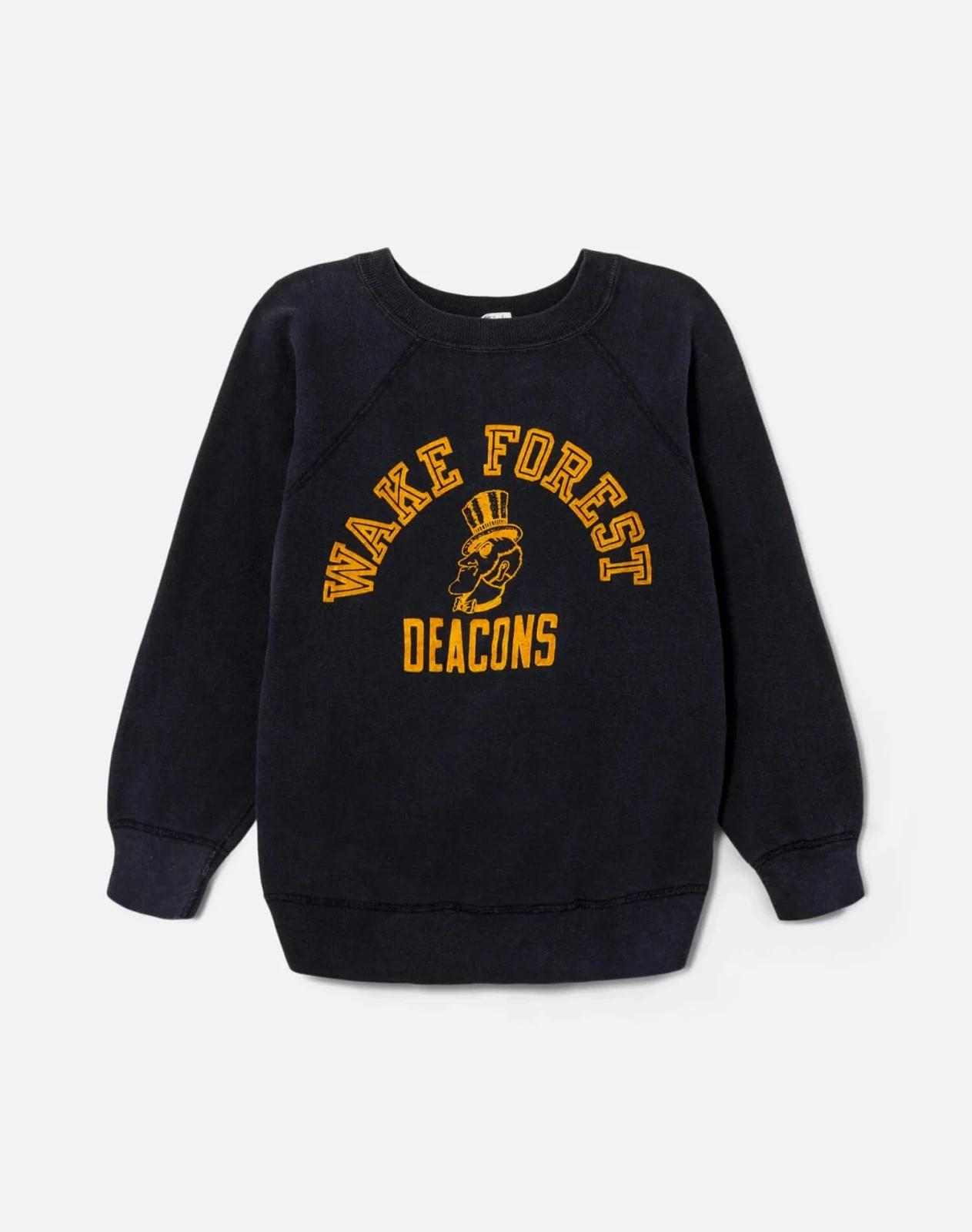 RE/DONE Vintage | 60s Hanesport Flocked Sweatshirt