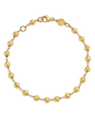 Bloomingdale's Fine Collection Bead Link Bracelet in 14K Yellow Gold