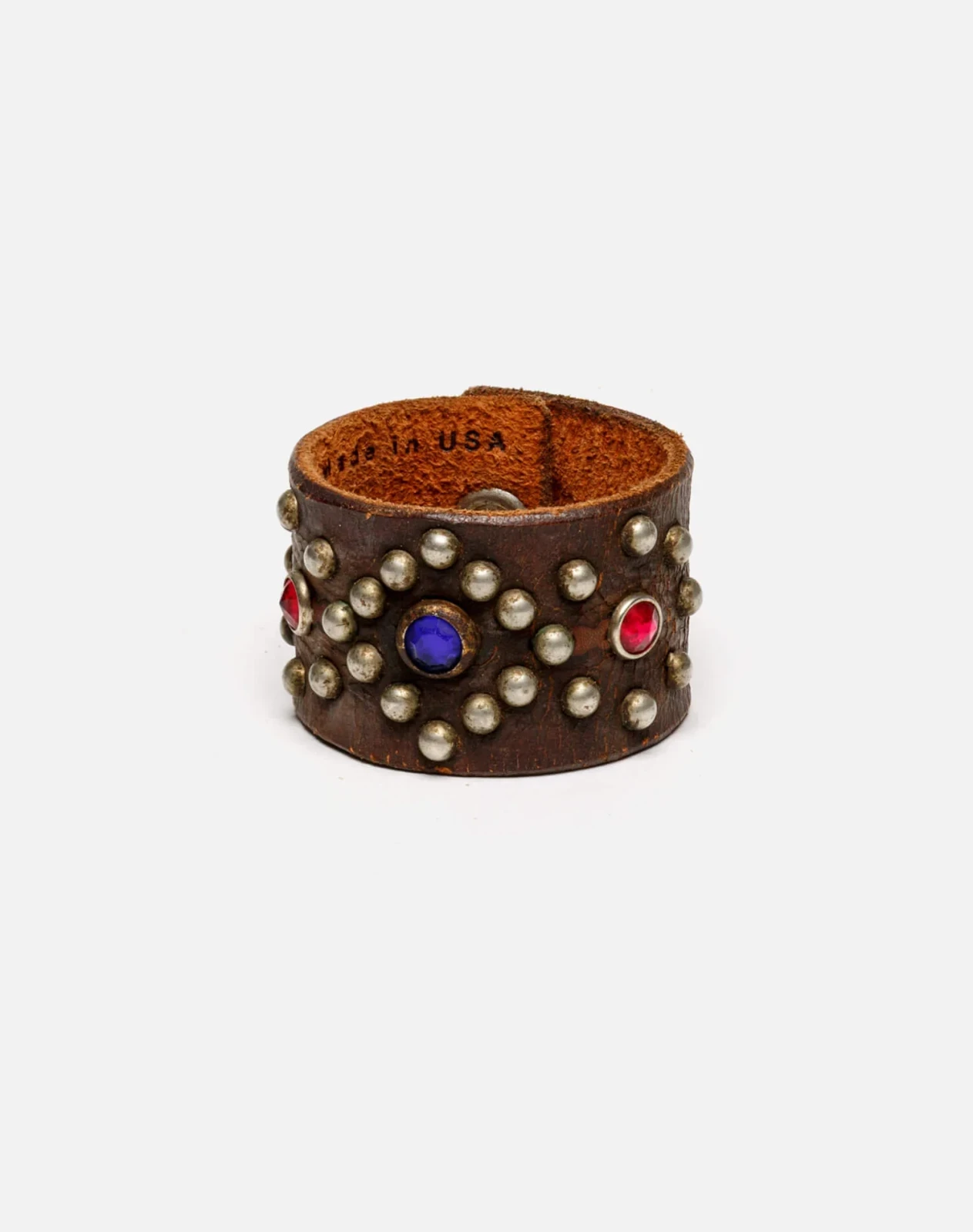 RE/DONE Vintage | 50s Rockabilly Snap Leather Bracelet