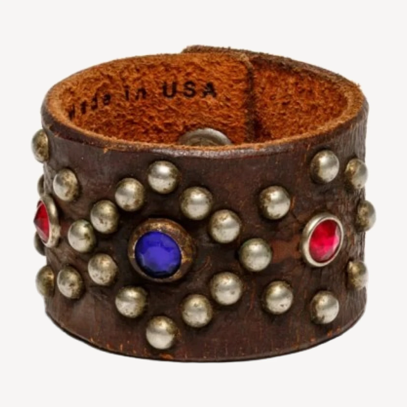 RE/DONE Vintage | 50s Rockabilly Snap Leather Bracelet