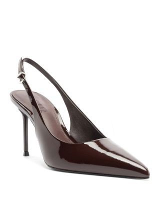 Schutz Women's Paola Patent Leather Slingback Pumps
