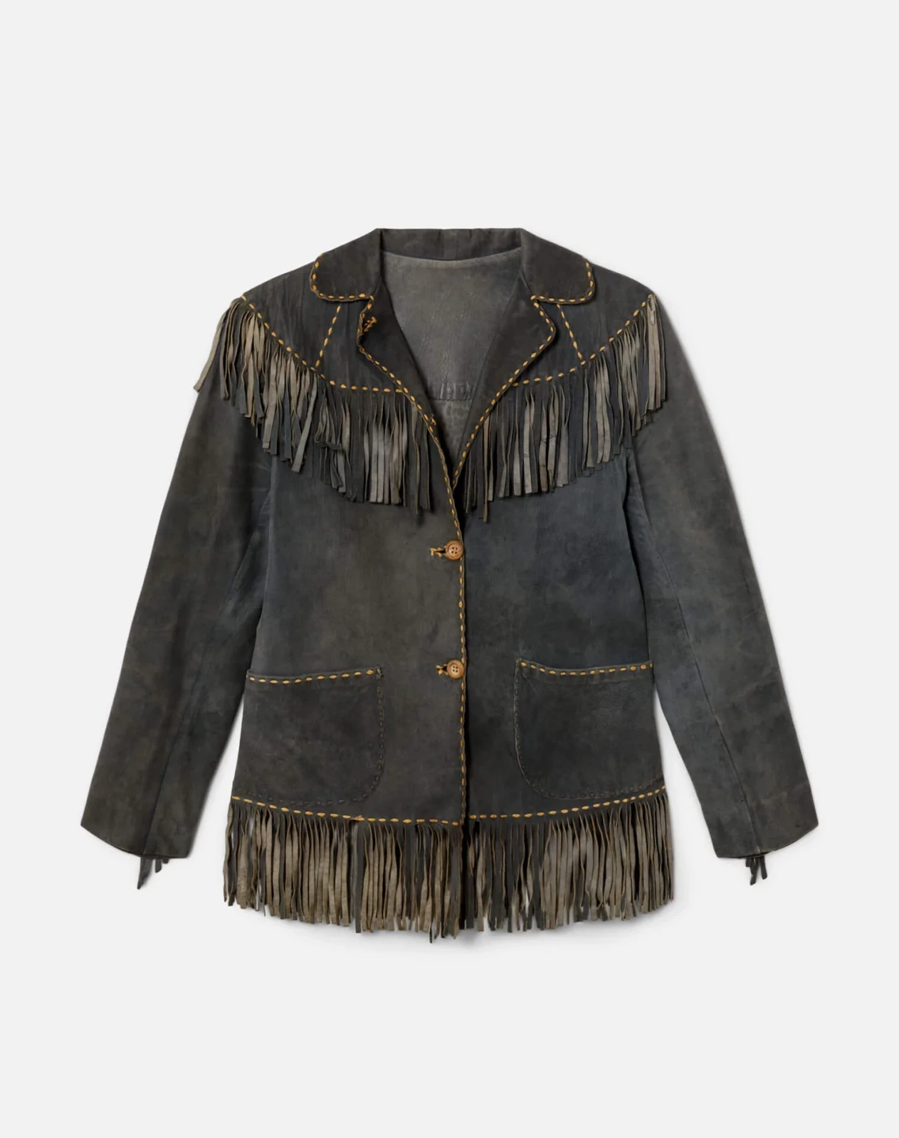 RE/DONE Vintage | 50s Suede Fringe Jacket