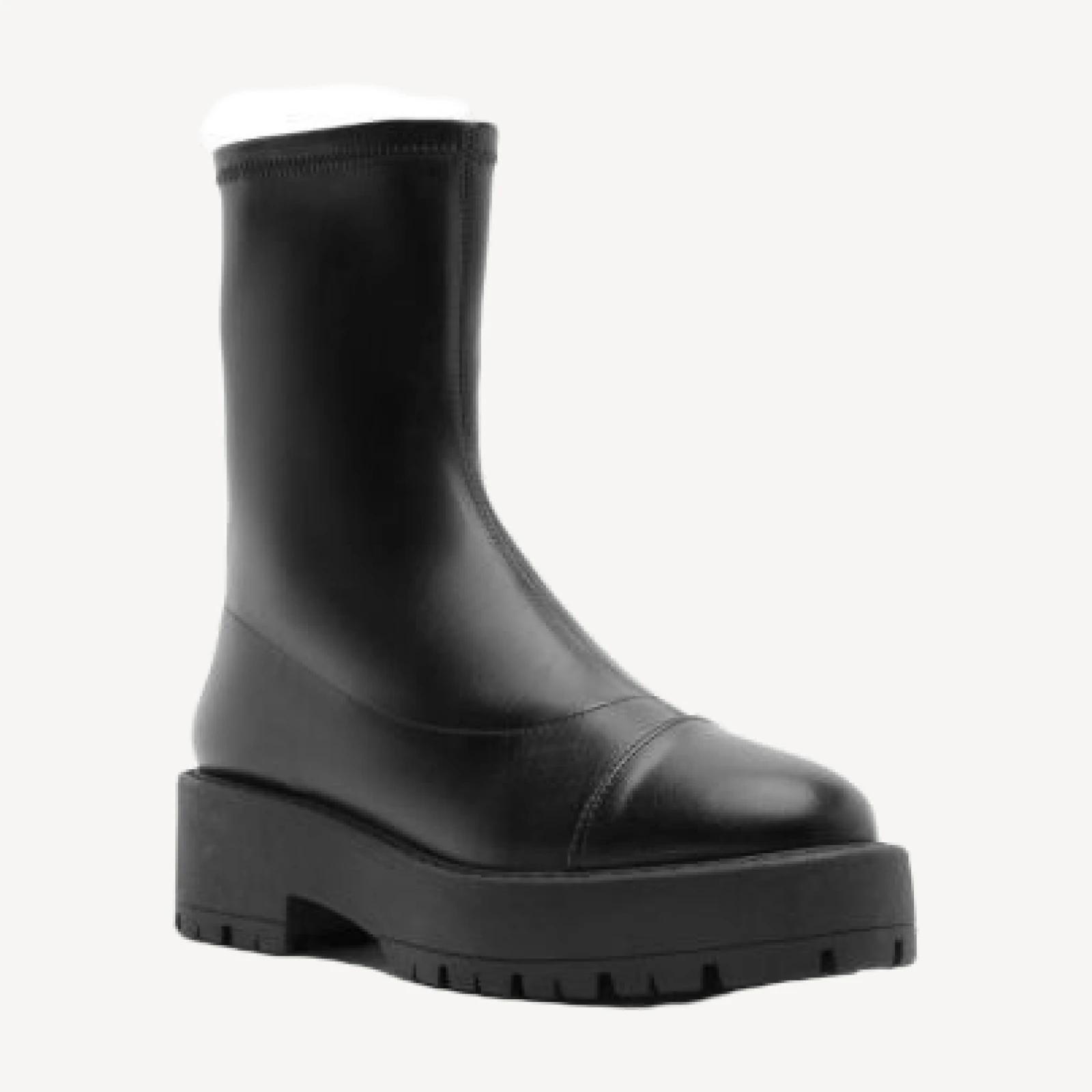 Schutz Women's Rita Faux Leather Platform Ankle Boots
