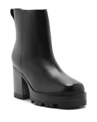 Schutz Women's Leather Platform Boots