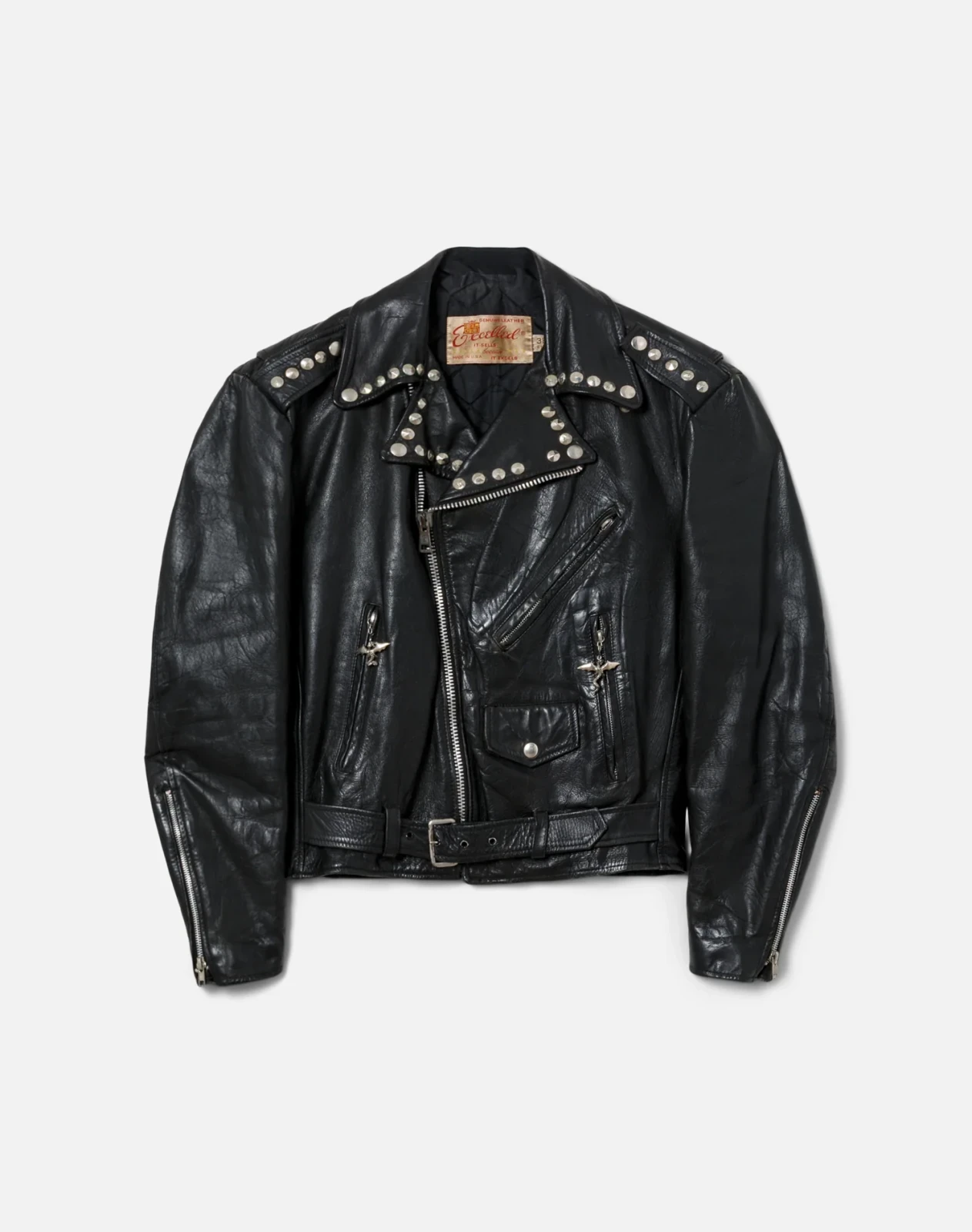 RE/DONE Vintage | 70s Studded Leather Jacket