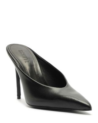Schutz Women's Loren Calf Hair Pointed Pumps