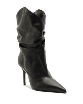 Schutz Women's Maryana Slouch Leather Boots