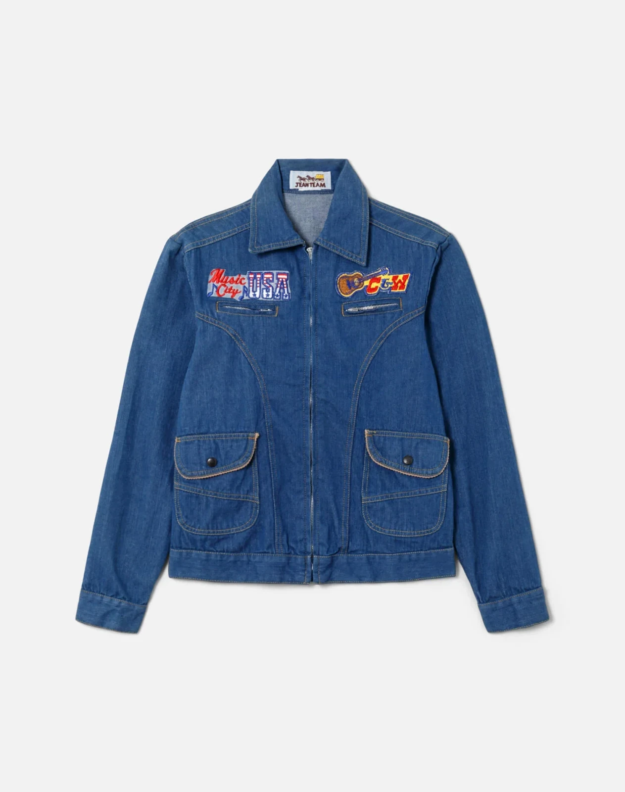 RE/DONE Vintage | 70s Music City Denim Jacket