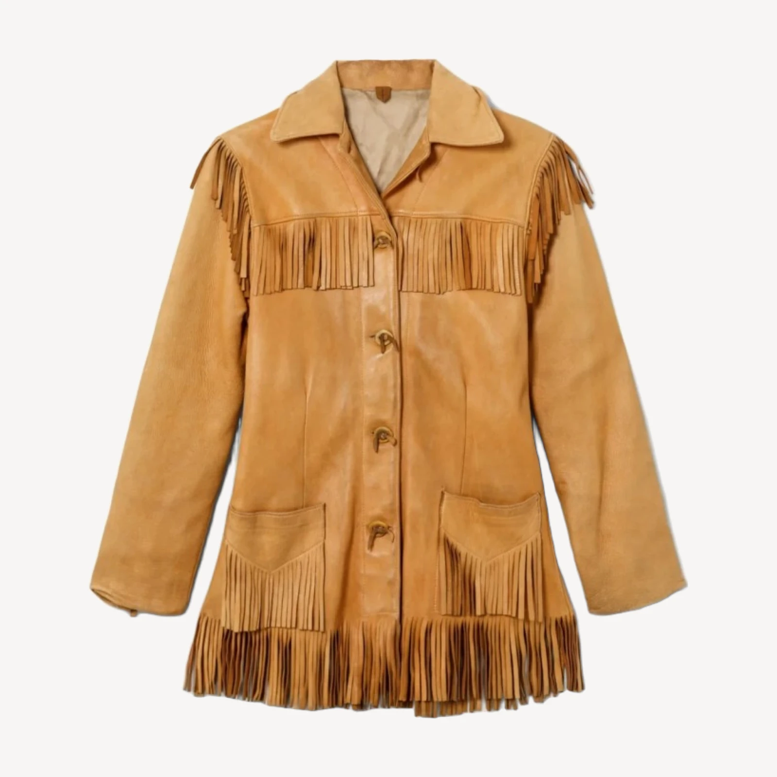 RE/DONE Vintage | 60s Fringe Coat