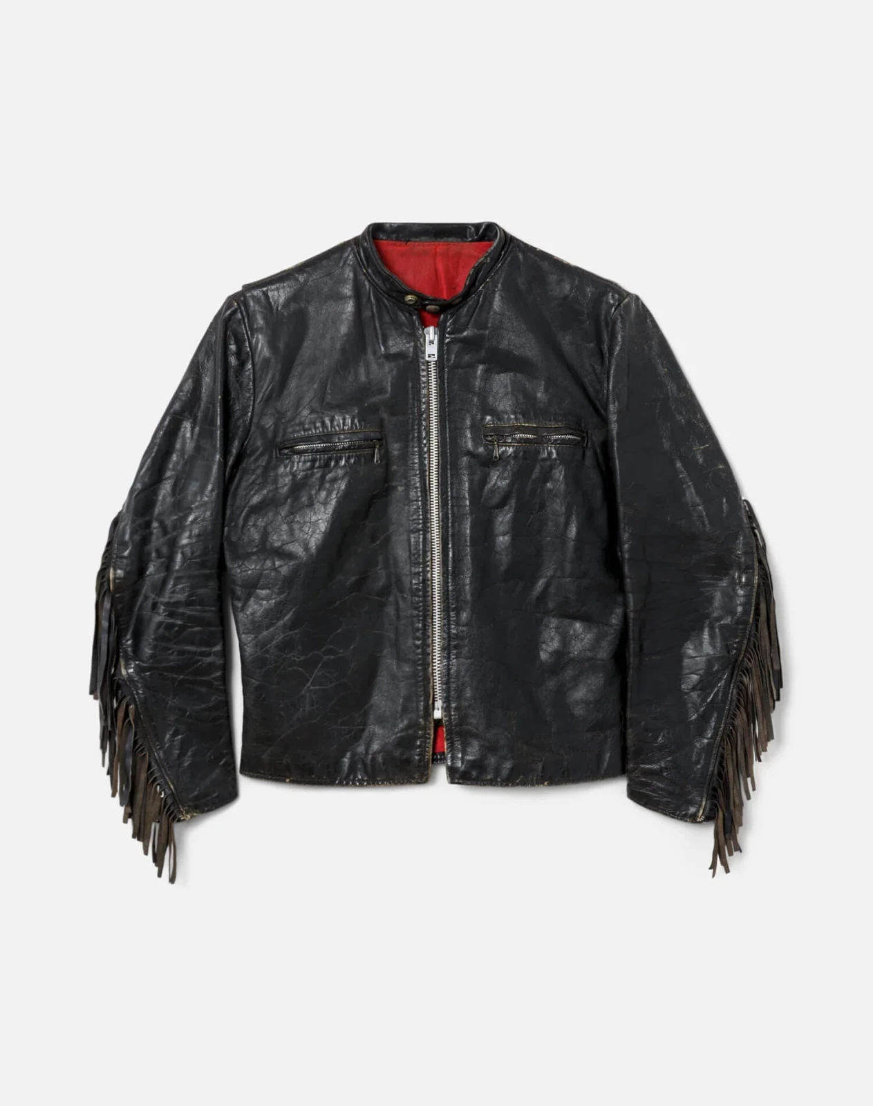 RE/DONE Vintage | 60s Harley Leather Fringe Jacket