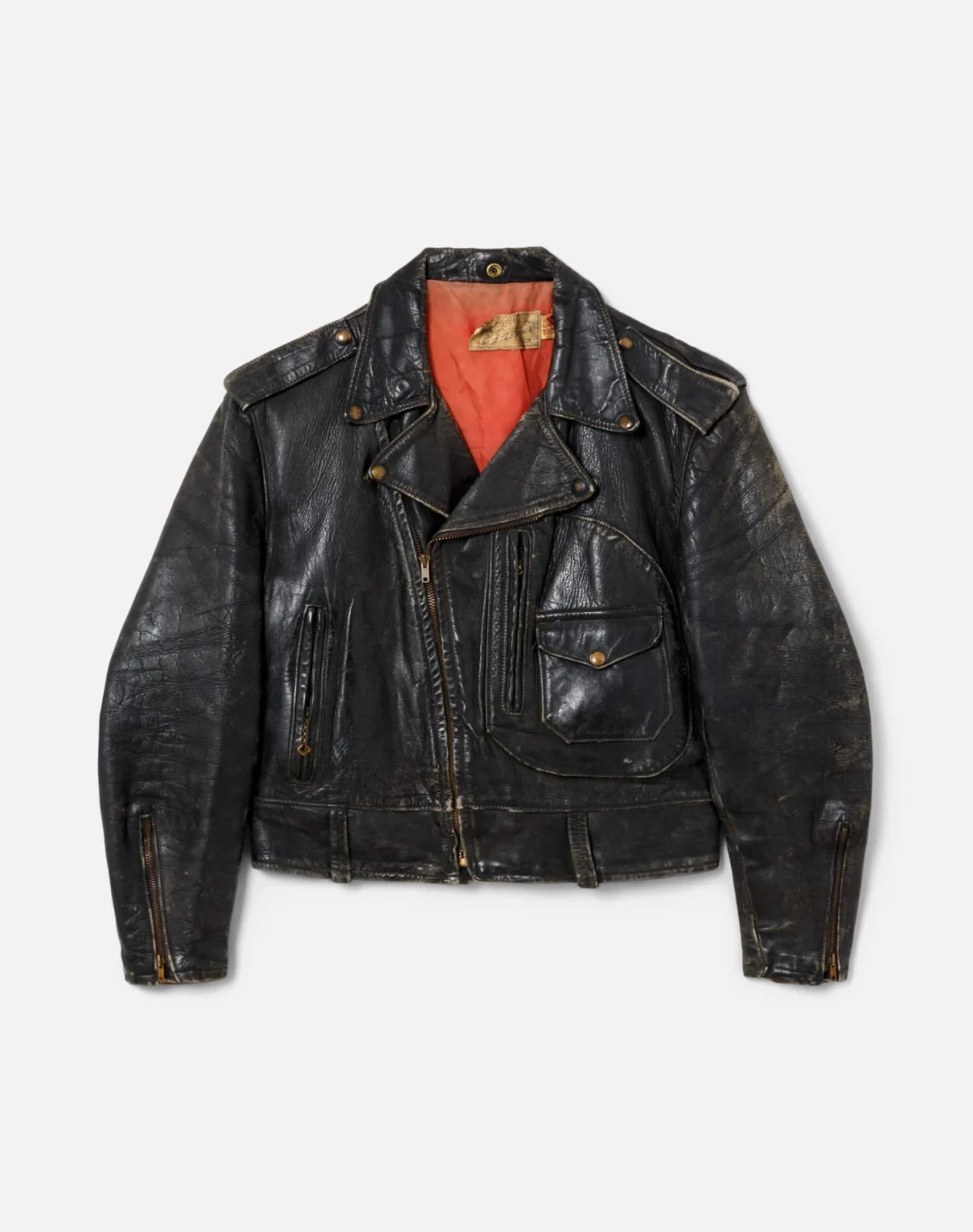 RE/DONE Vintage | 50s Leather Moto Jacket