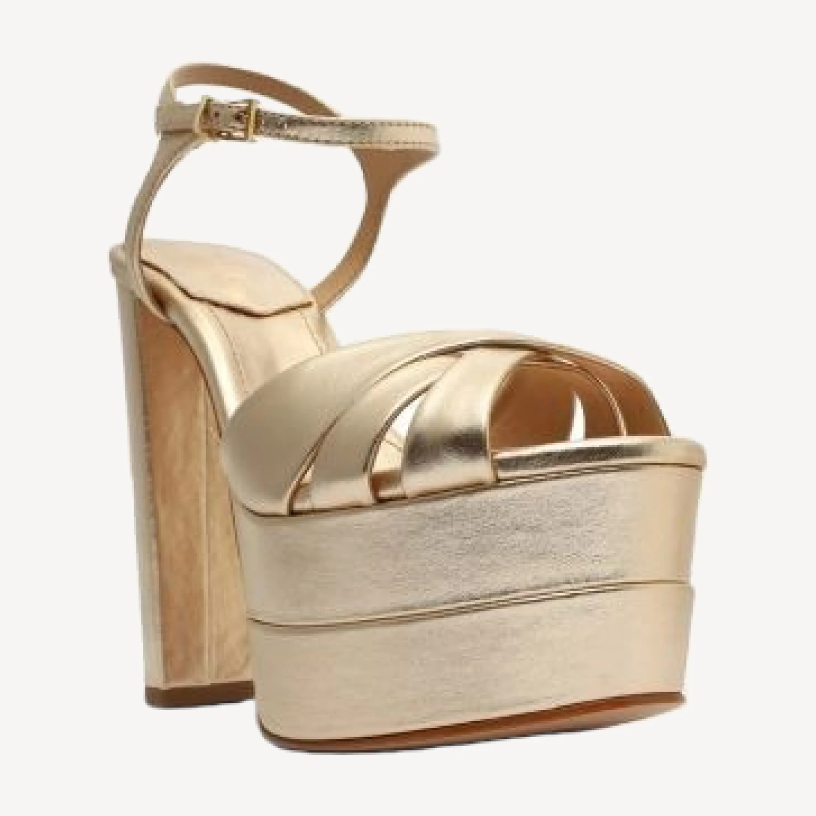 Schutz Women's Keefa Ankle Strap Platform Sandals