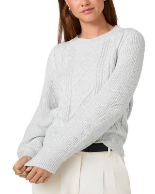 French Connection Micro Sequin Crewneck Sweater