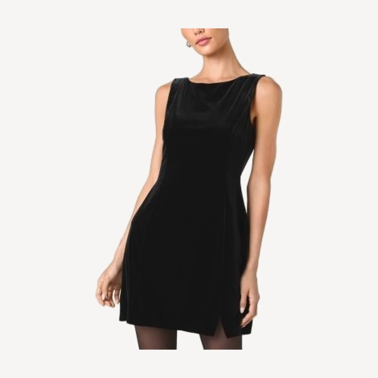 French Connection Caramia Stretch Velvet Mini Dress