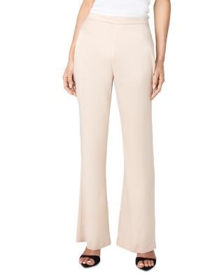French Connection Maelys Flare Hem Satin Pants