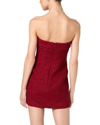 French Connection Shante Shimmer Tweed Mini Dress