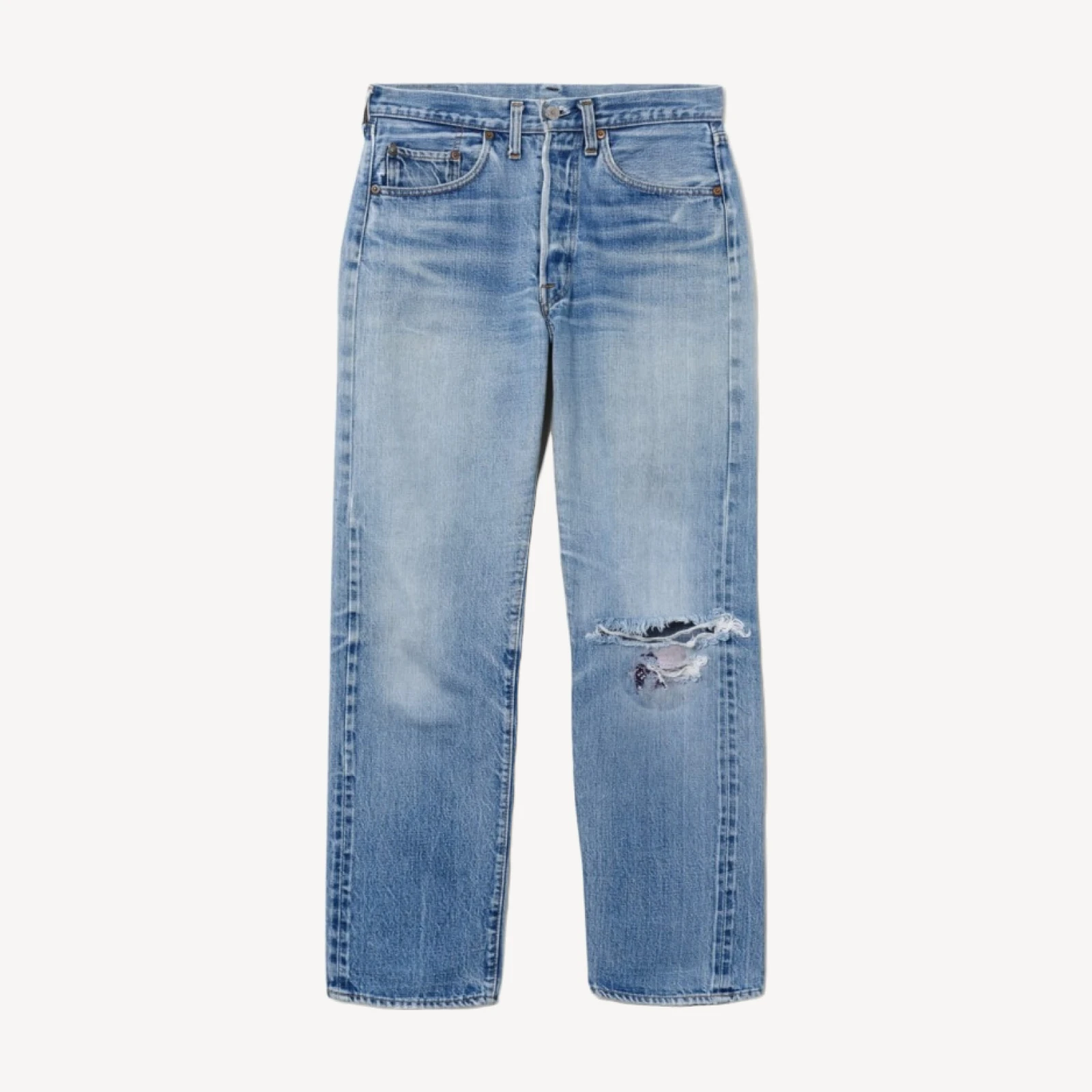 80s Distressed Selvedge Levi's 501 -#20