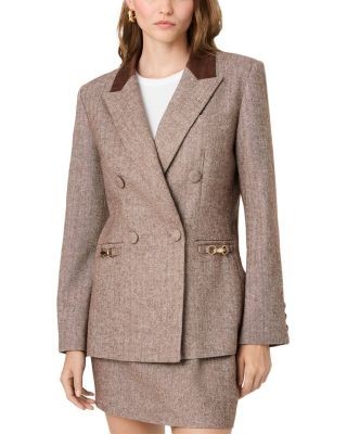 French Connection Naya Herringbone Blazer