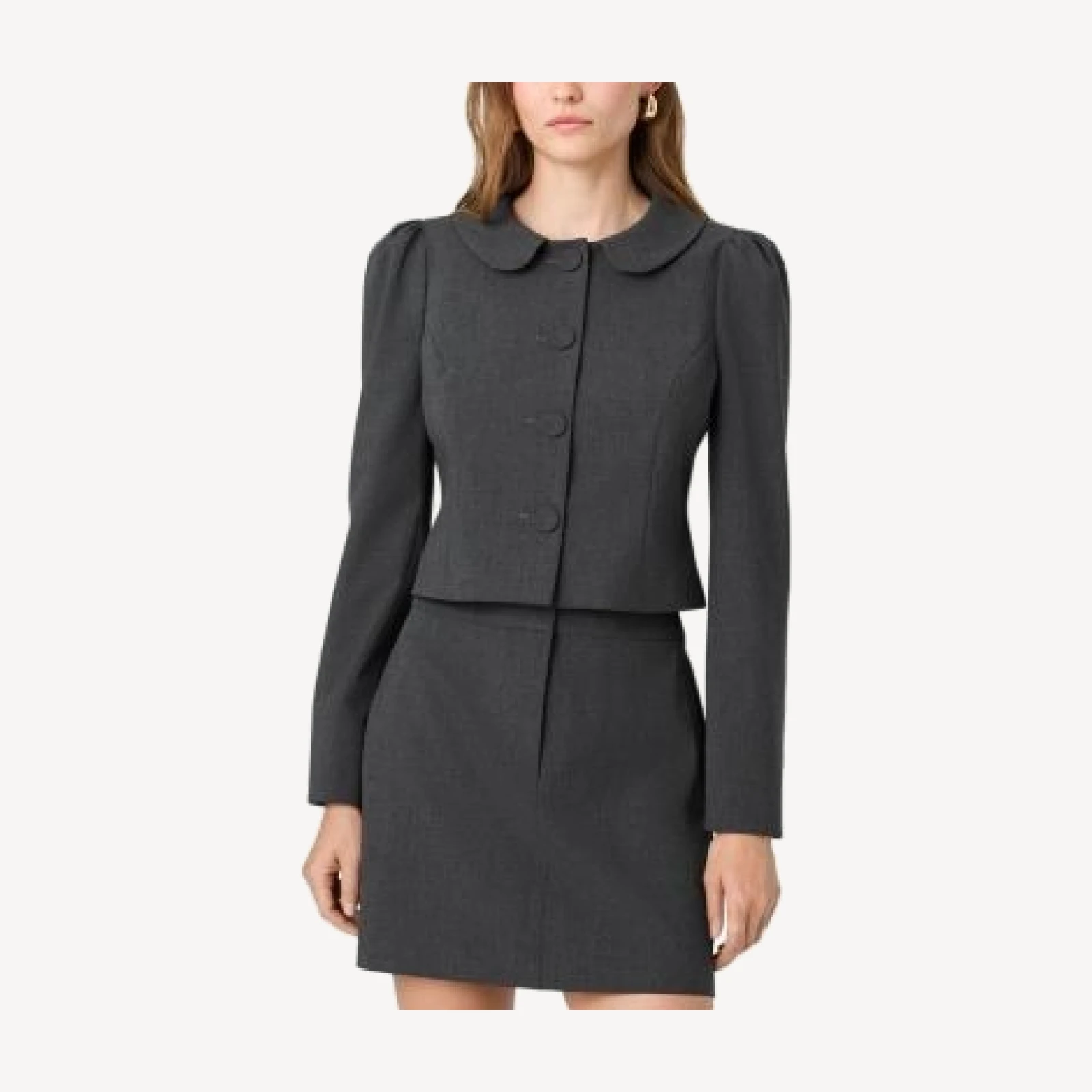 French Connection Tavi Crosshatch Jacket