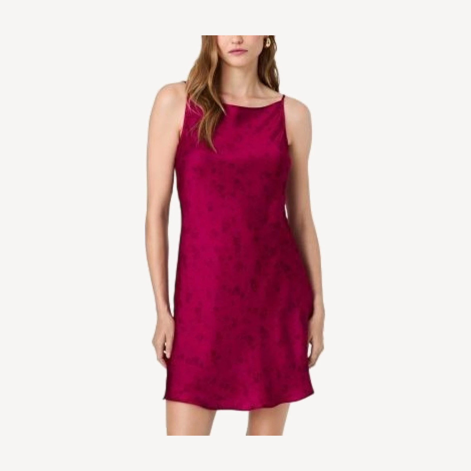 French Connection Oona Satin Celest Dress