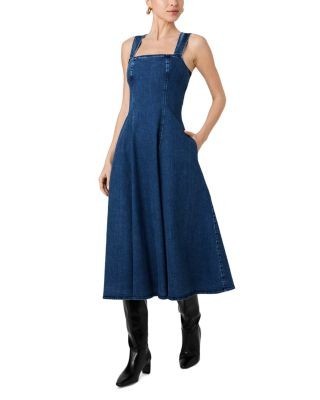 French Connection Delancey Denim Midi Dress