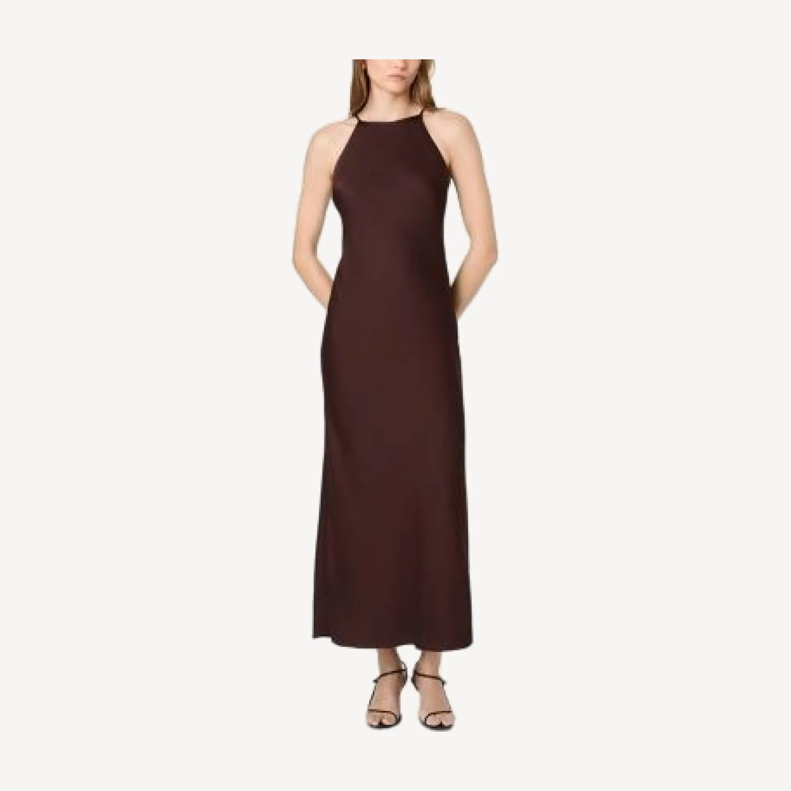 French Connection Ennis Satin Maxi Dress