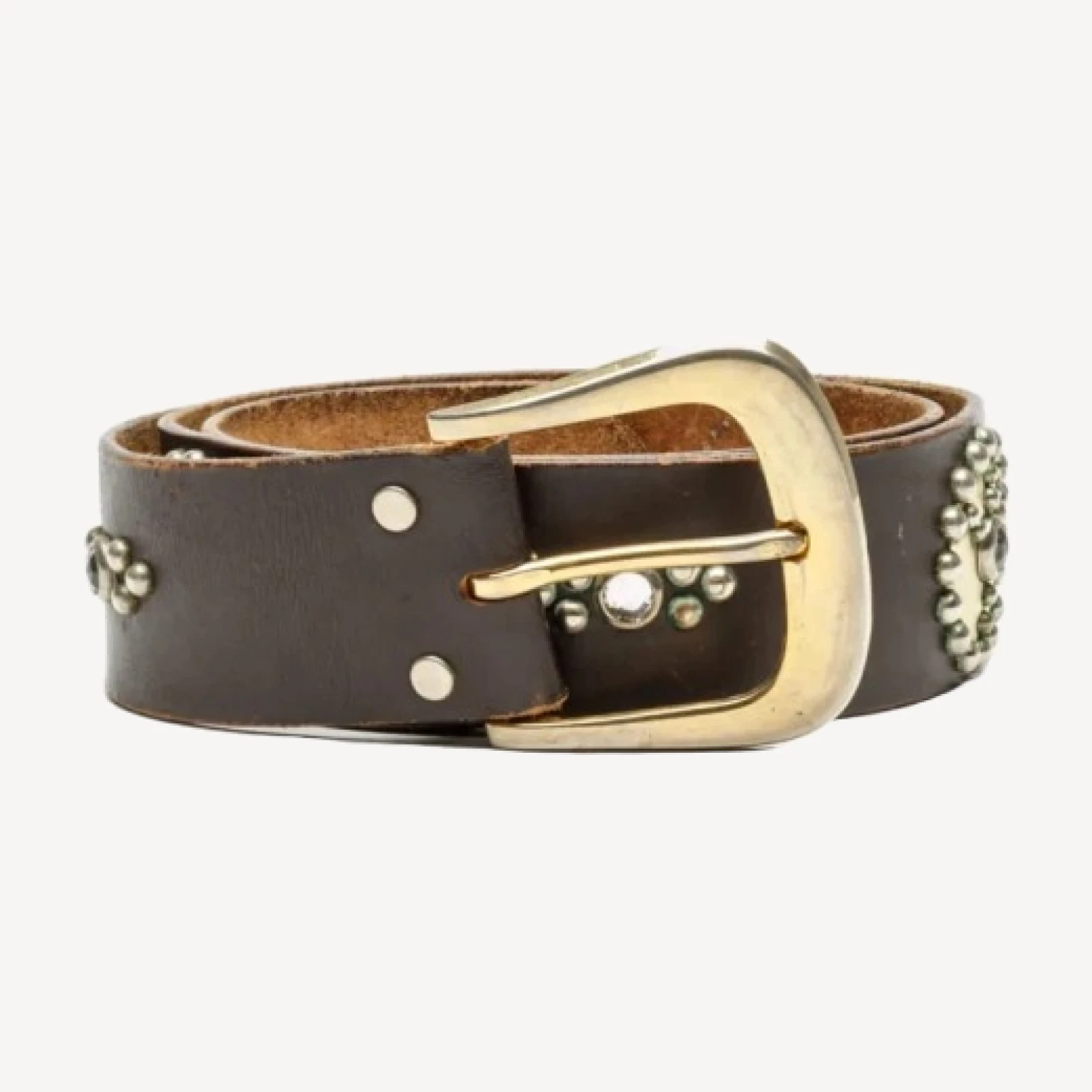 RE/DONE Vintage | 60s Studded Peace Belt | Vintage Belts
