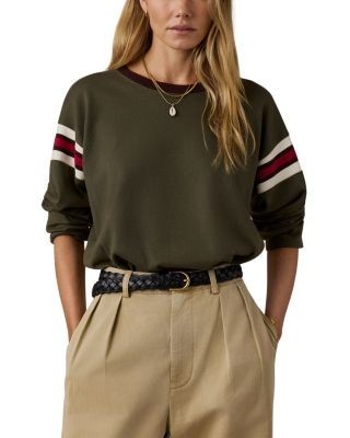 Faherty Throwback Cotton Long Sleeve Tee