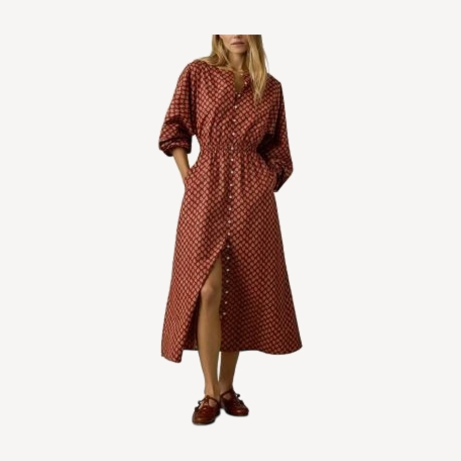 Faherty Coastal Poplin Suri Dress