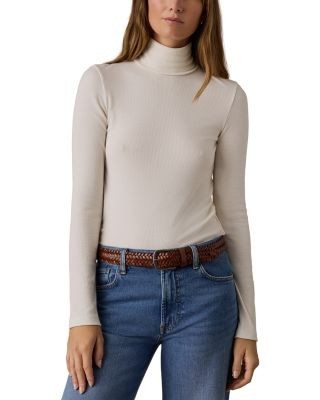 Faherty Featherweight Freestyle Turtleneck Top