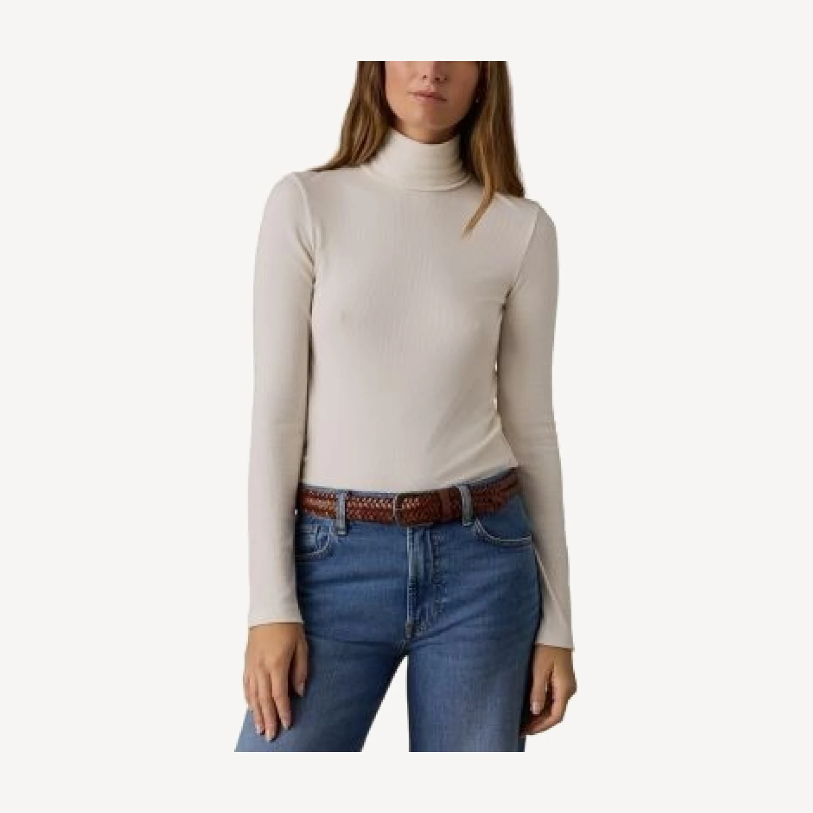 Faherty Featherweight Freestyle Turtleneck Top