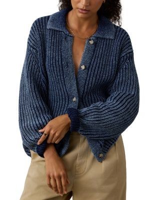 Faherty Sunwashed Lodge Cotton Cardigan