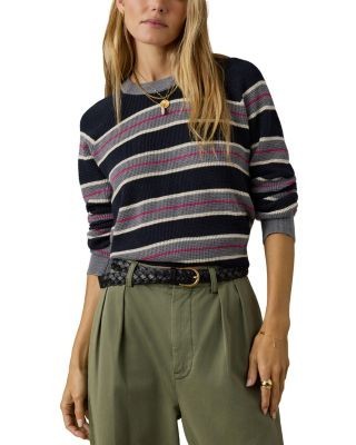 Faherty Throwback Waffle Sweater