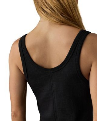 Faherty Cotton Sunwashed Slub Pocket Tank Dress