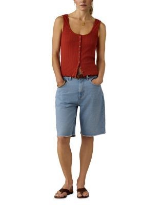 Faherty Paradise Pointelle Cami Cardigan