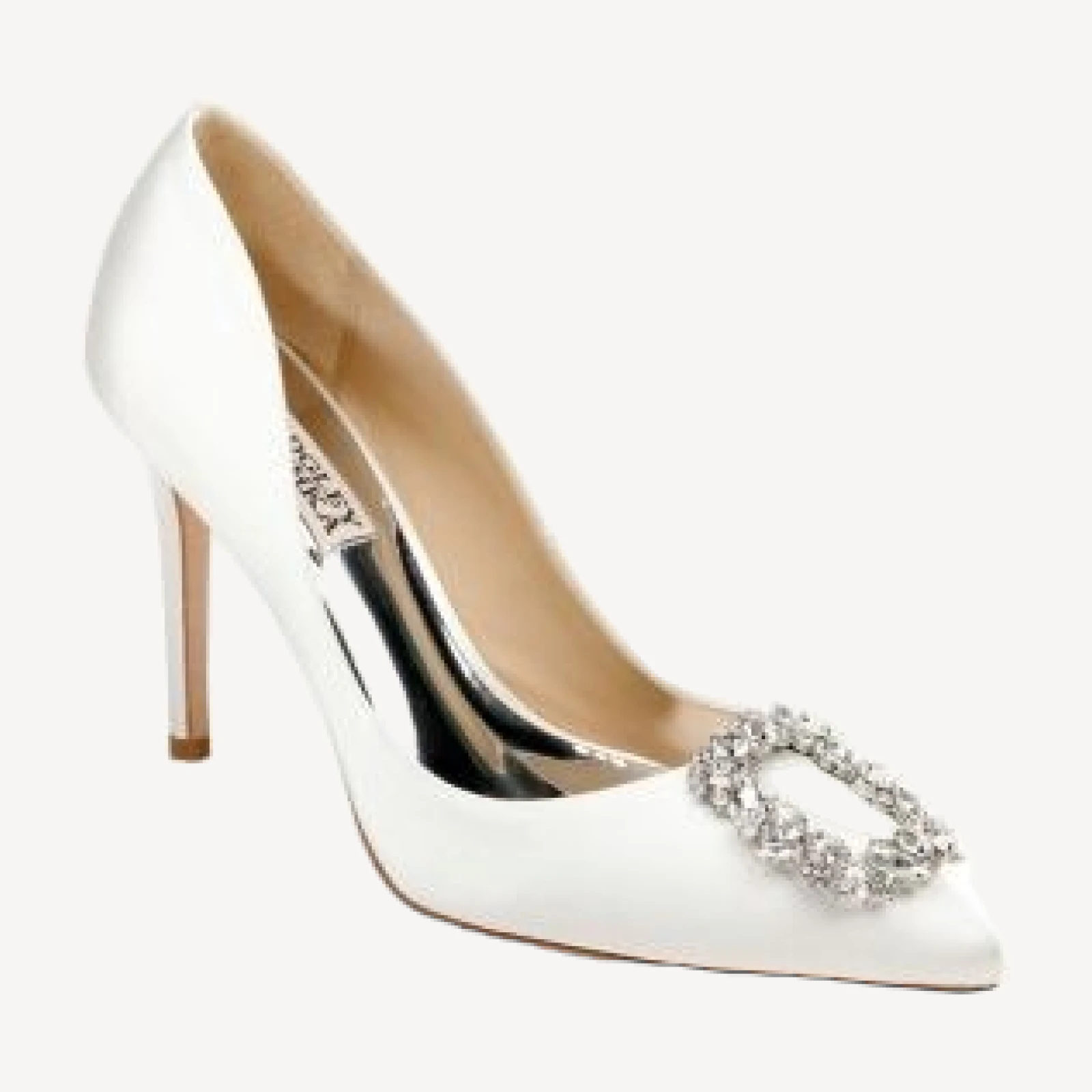 Badgley Mischka Women's Cher Crystal Buckle Pumps