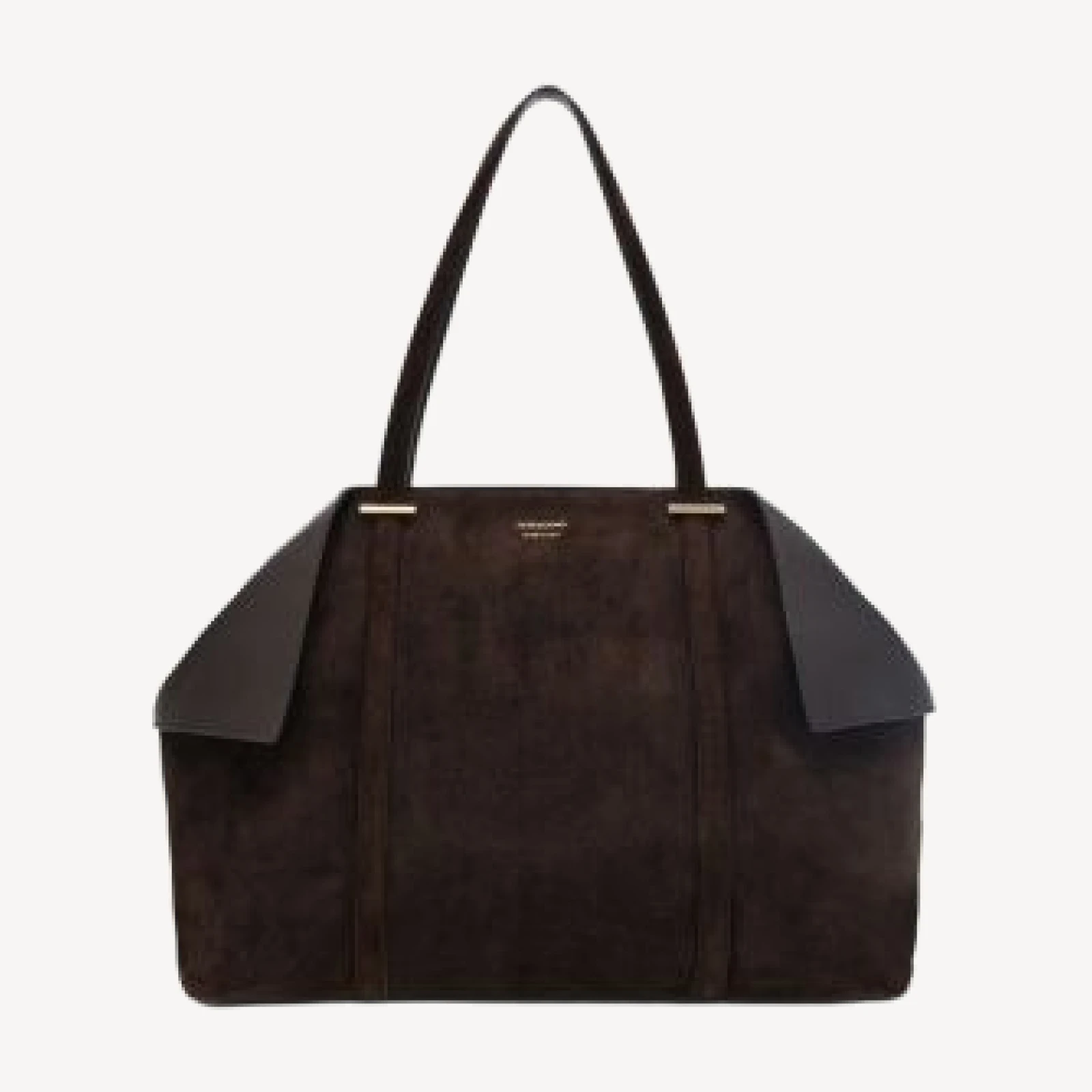 Ferragamo Large Suede Leather Tote