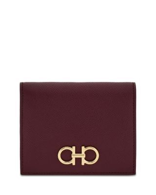 Ferragamo Gancini Compact Leather Wallet