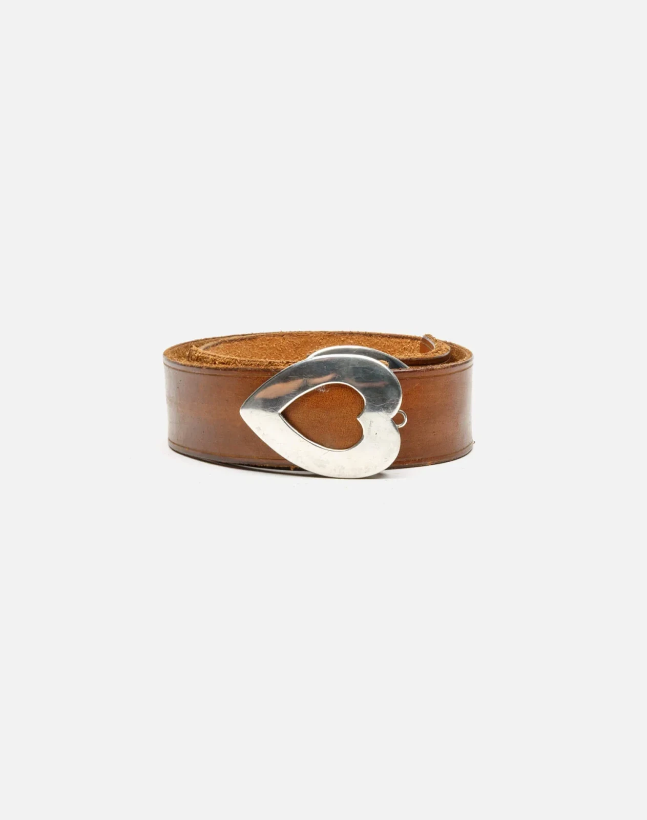 RE/DONE Vintage | 70s Sterling Heart Belt | Vintage Belts
