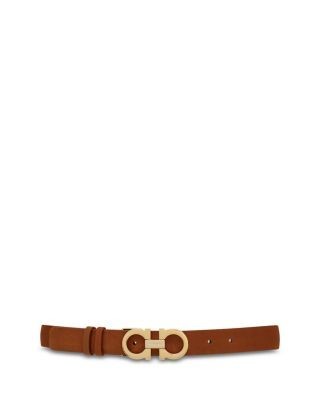 Ferragamo Women's Donna Gancini Nubuck Belt