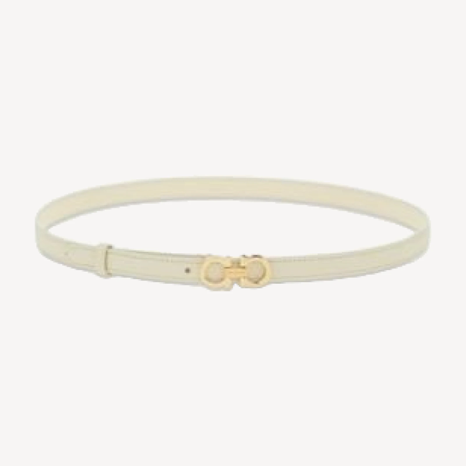 Ferragamo Gancini Fixed Leather Belt