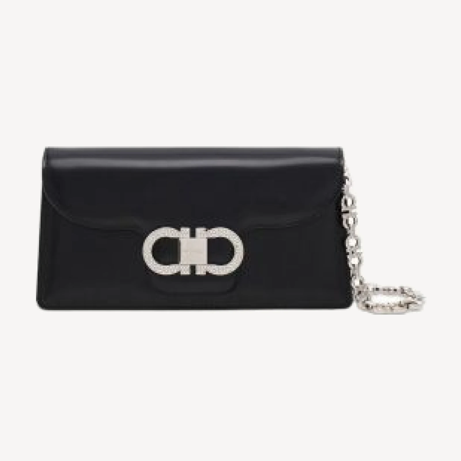 Ferragamo Double Gancini Mini Chain Bag