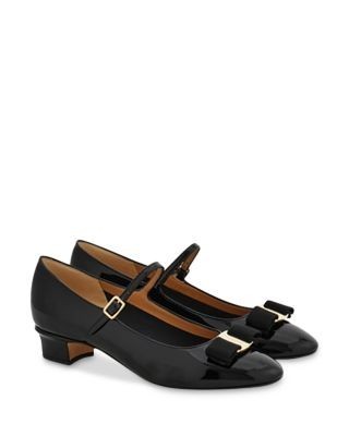 Ferragamo Women's Vally Bow Pumps