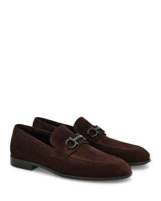 Ferragamo Men's Foster Suede Loafers