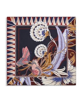Ferragamo Giada Print Silk Scarf