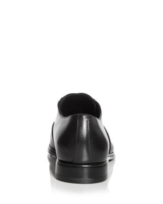Ferragamo Men's Boston Leather Cap Toe Oxfords